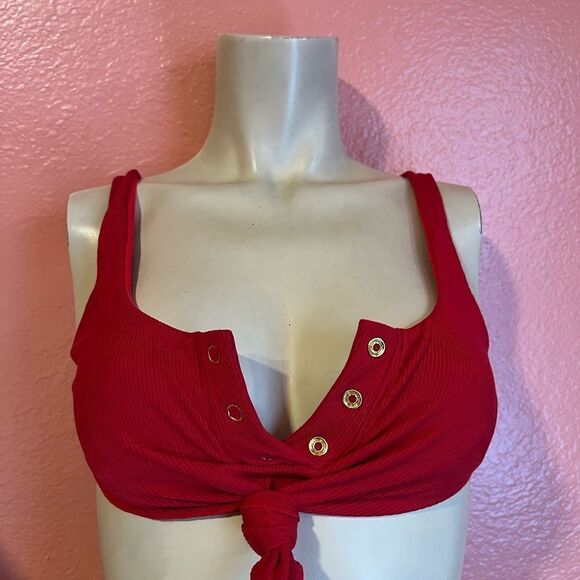 BEACH BUNNY RIB TIDE BRALETTE.. - Picture 6 of 6